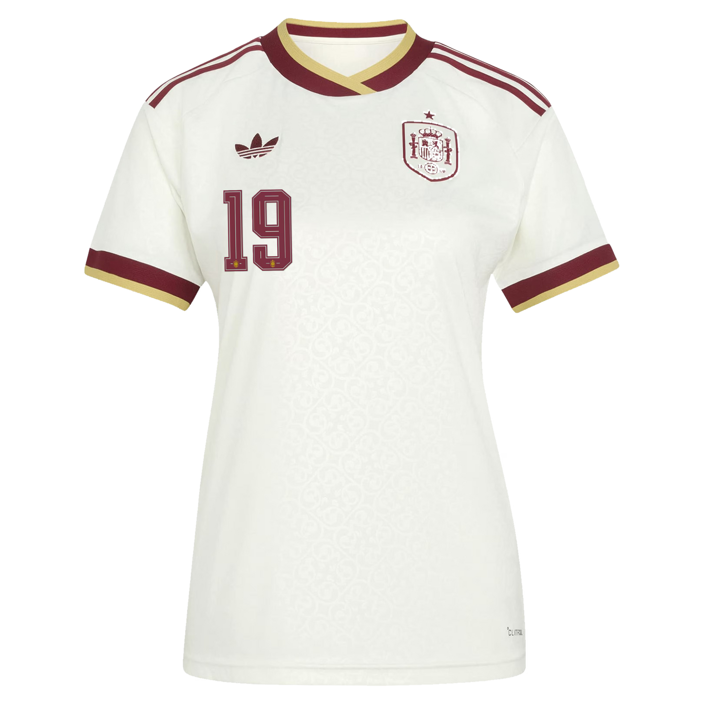 Lamine Yamal Spain National Team Women's 2026 Away Replica Jersey - White