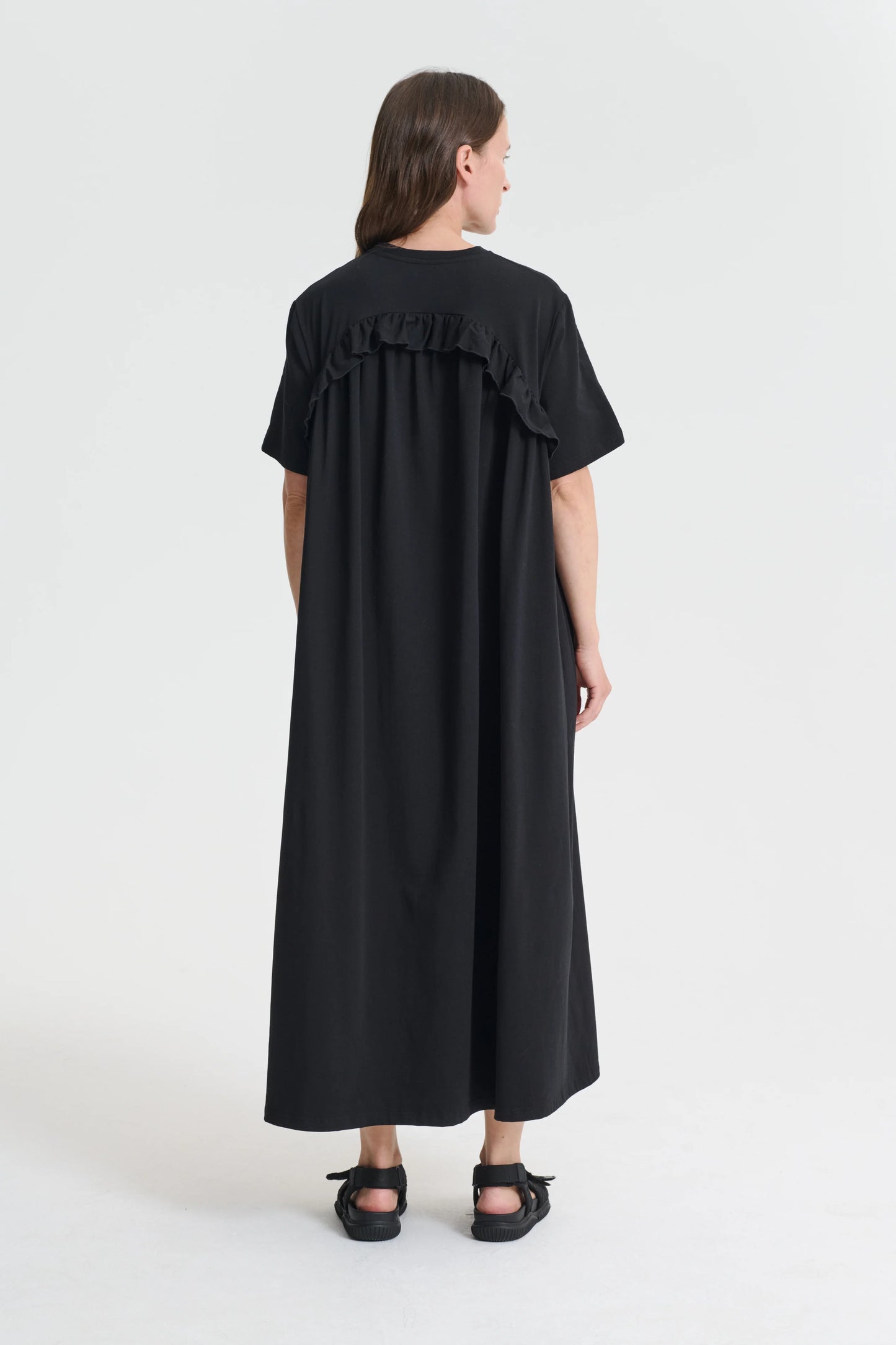 ALAINE | DRESS JERSEY | BLACK