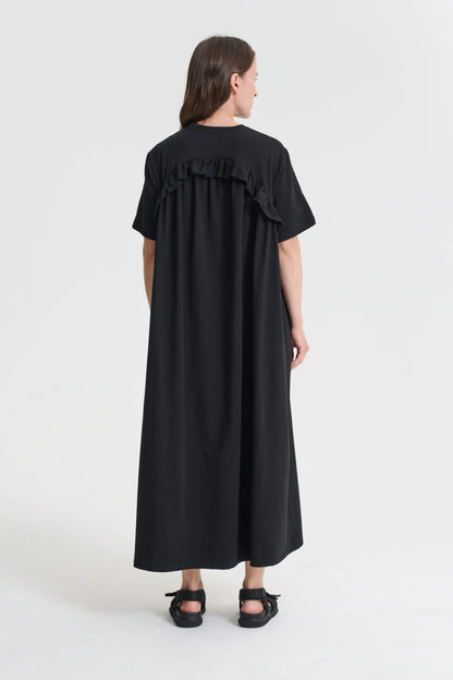 ALAINE | DRESS JERSEY | BLACK