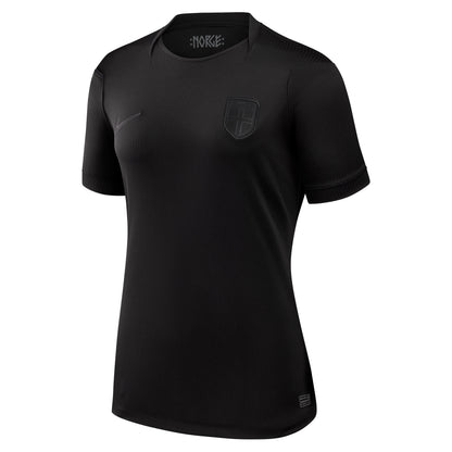 Norway National Team Women's 2026 Away Stadium Replica Jersey - Black