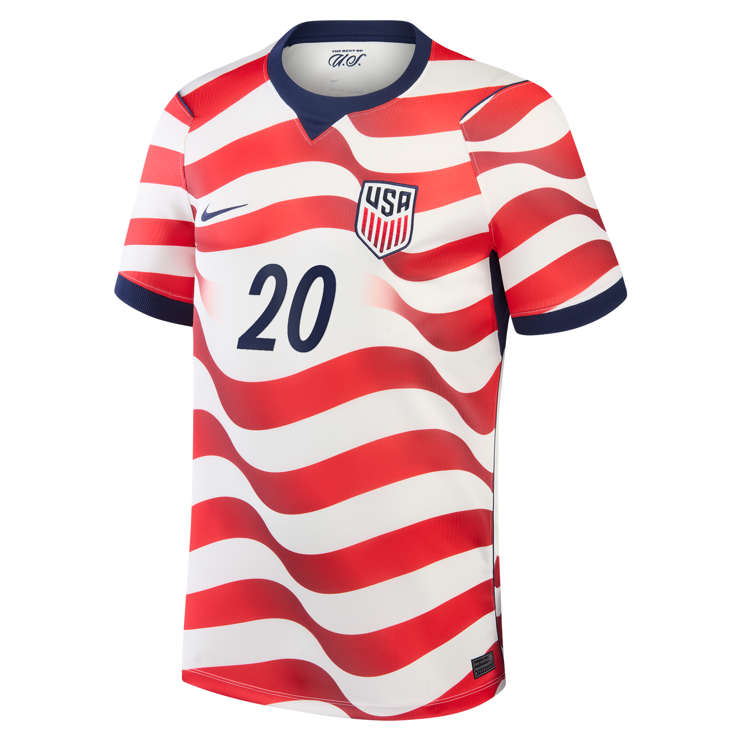 Folarin Balogun USMNT 2026 Home Stadium Replica Jersey - White