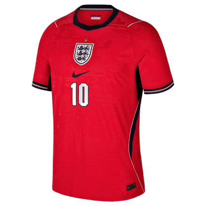 Jude Bellingham England National Team 2026 Away Match Jersey - Red