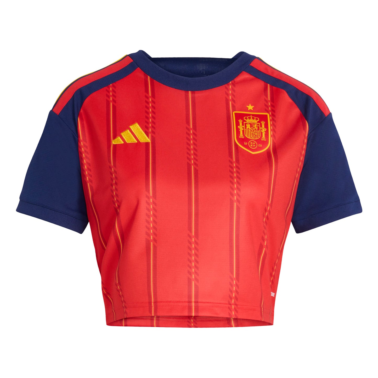 Spain National Team Women's 2026 Home Cropped Replica Jersey - Red