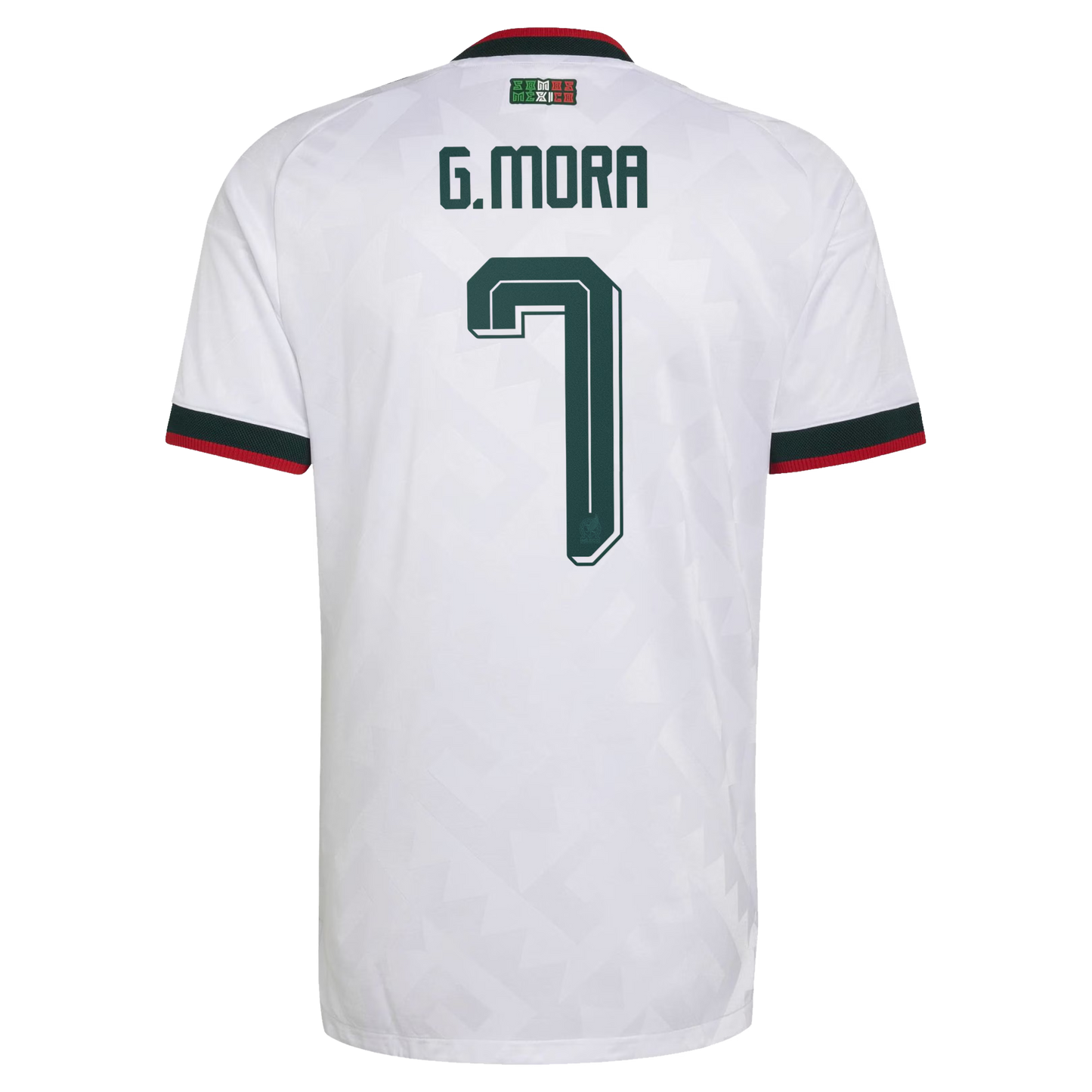 Gilberto Mora Mexico National Team 2026  Away On-Field Jersey - White
