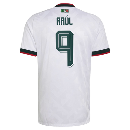 Raúl Jiménez Mexico National Team 2026  Away On-Field Jersey - White