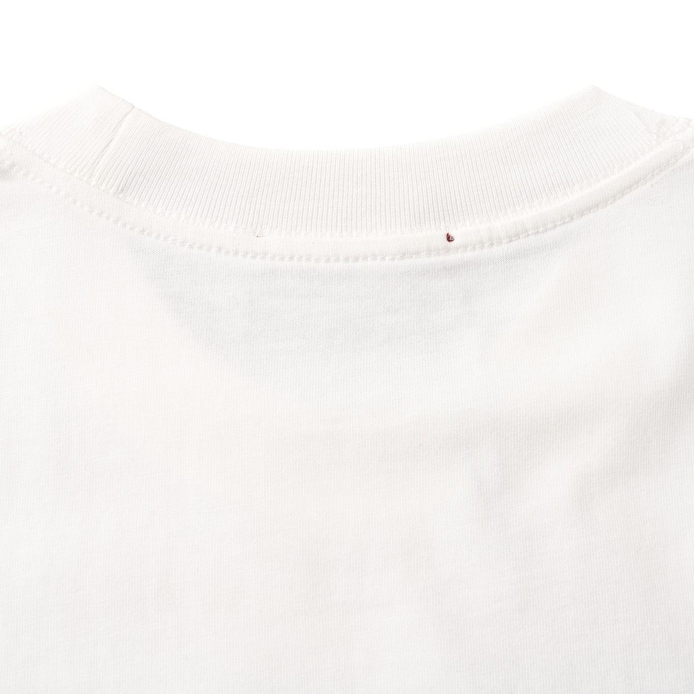 Classic style cursive logo embroidered short-sleeved T-shirt