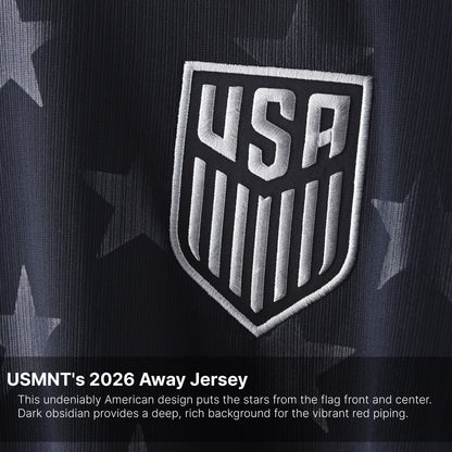 Folarin Balogun USMNT 2026 Away Stadium Replica Jersey - Blue