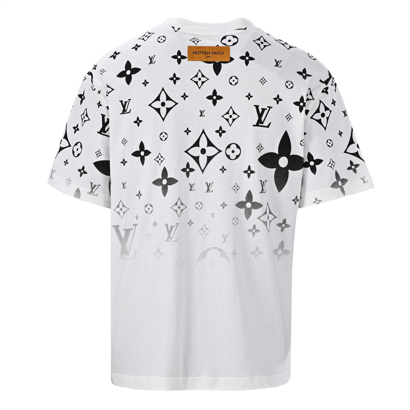Three-flower full print short-sleeved T-shirt
