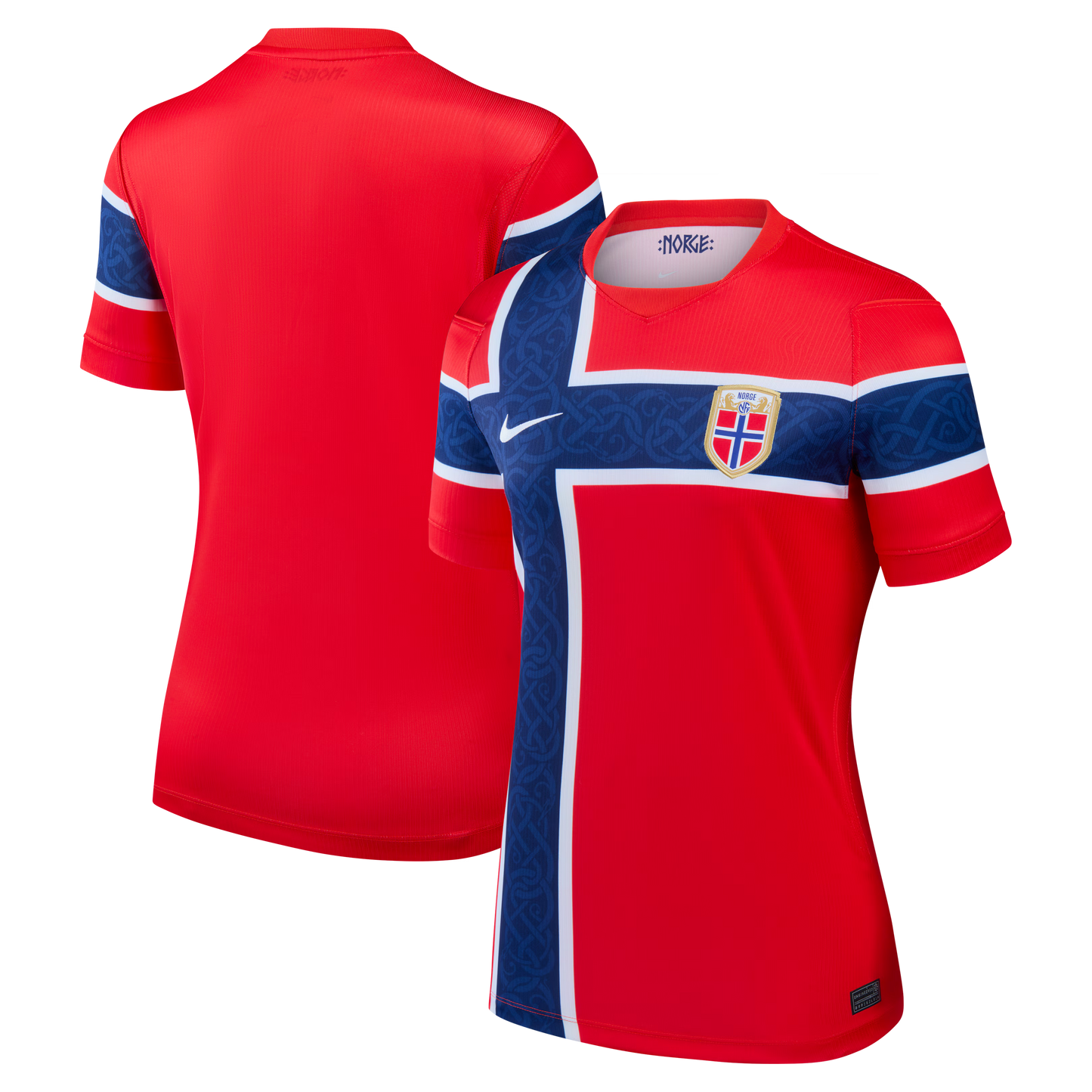 Norway National Team Women's 2026 Home Stadium Replica Jersey - Red