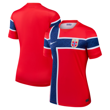 Norway National Team Women's 2026 Home Stadium Replica Jersey - Red