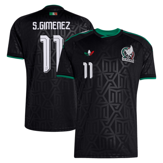 Santiago Gimenez Mexico National Team 2026 Third Replica Jersey - Black