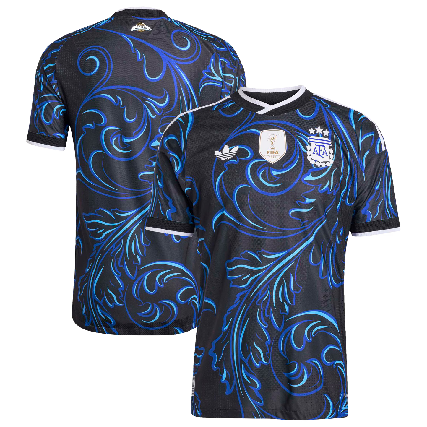 Argentina National Team 2026 Away On-Field Jersey - Black