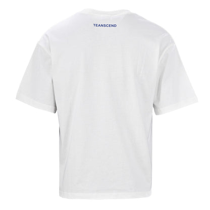 Gothic letter short-sleeved T-shirt
