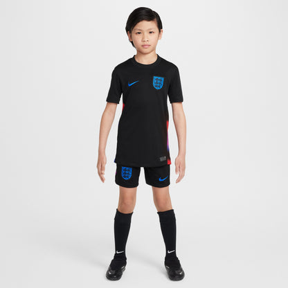 England Women's National Team Youth 2025/26 Away Replica Jersey - Black