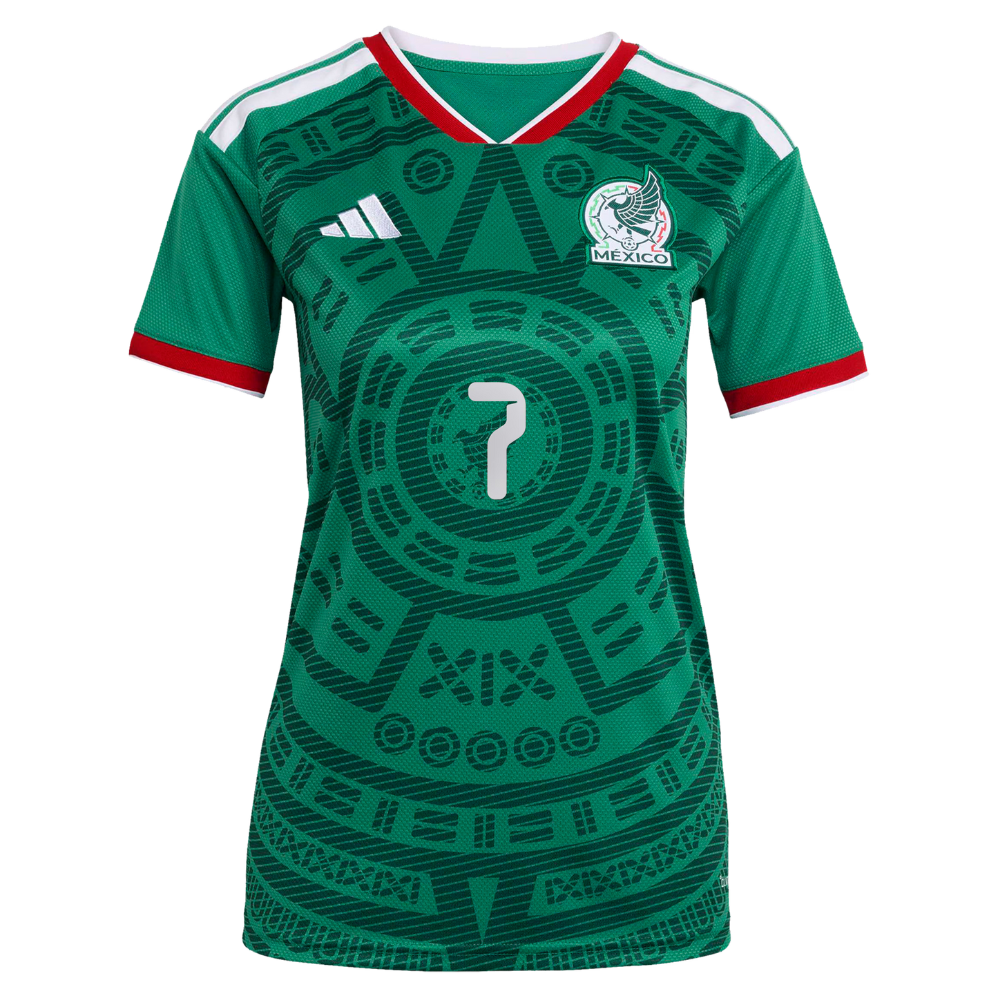 Gilberto Mora Mexico National Team Women's 2026 Home Replica Jersey- Green