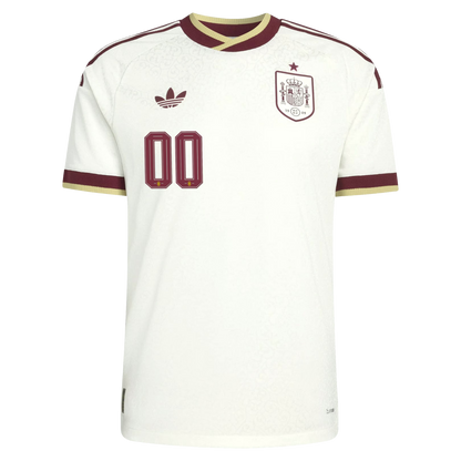 Spain National Team 2026 Away On-Field Custom Jersey - White