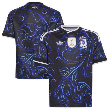 Argentina National Team Youth 2026 Away Replica Jersey - Black
