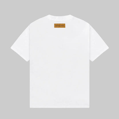 Three Jacquards Print T-shirt