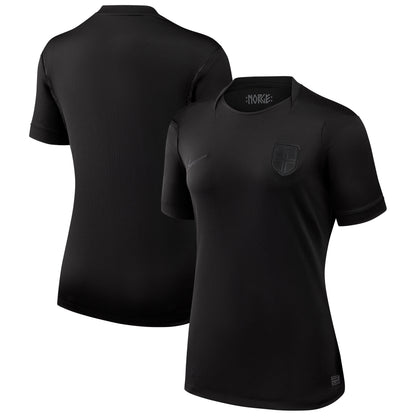 Norway National Team Women's 2026 Away Stadium Replica Jersey - Black