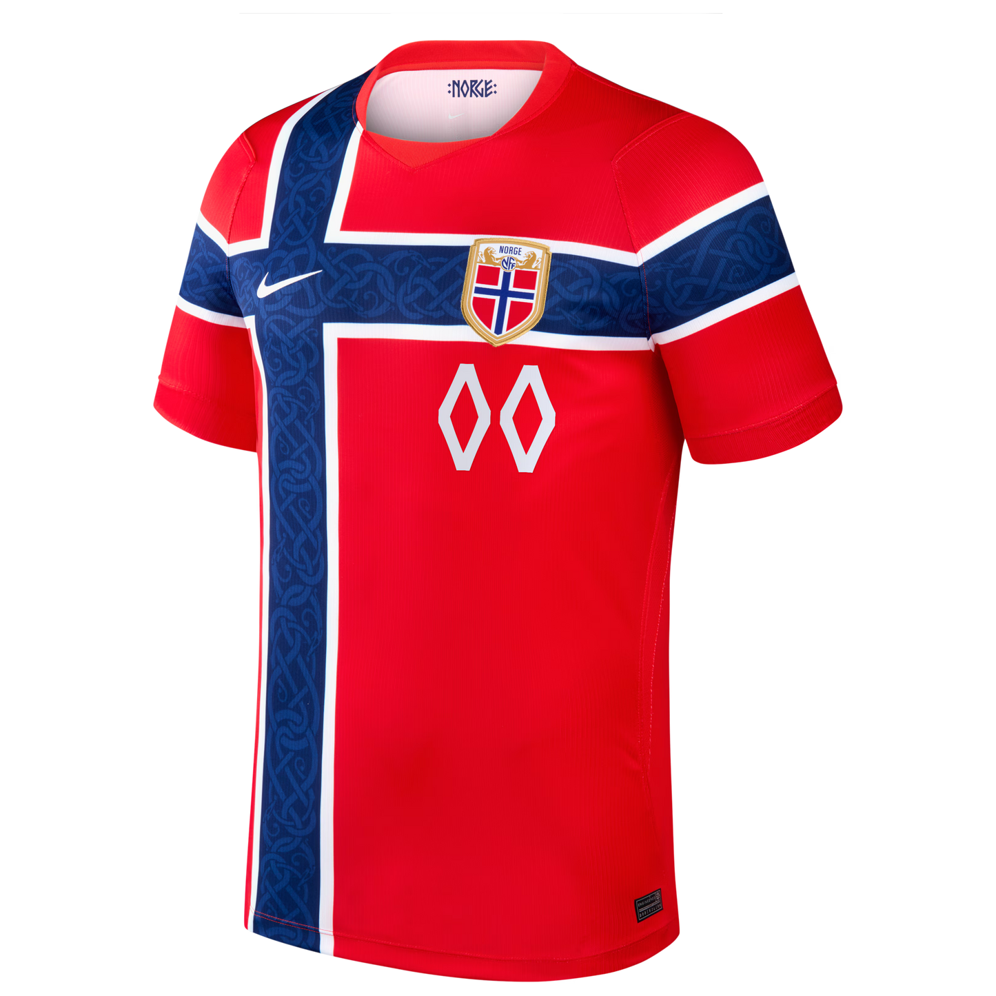 Norway National Team 2026 Home Stadium Replica Custom Jersey - Red