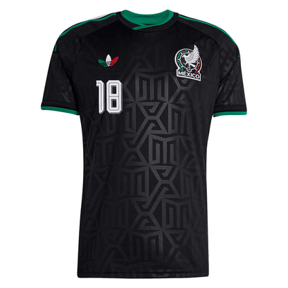 Obed Vargas Mexico National Team 2026 Third Replica Jersey - Black