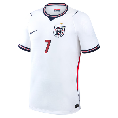 Bukayo Saka England National Team 2026 Home Stadium Replica Jersey - White