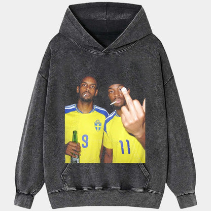 Sweden Football Style Tee 2.5