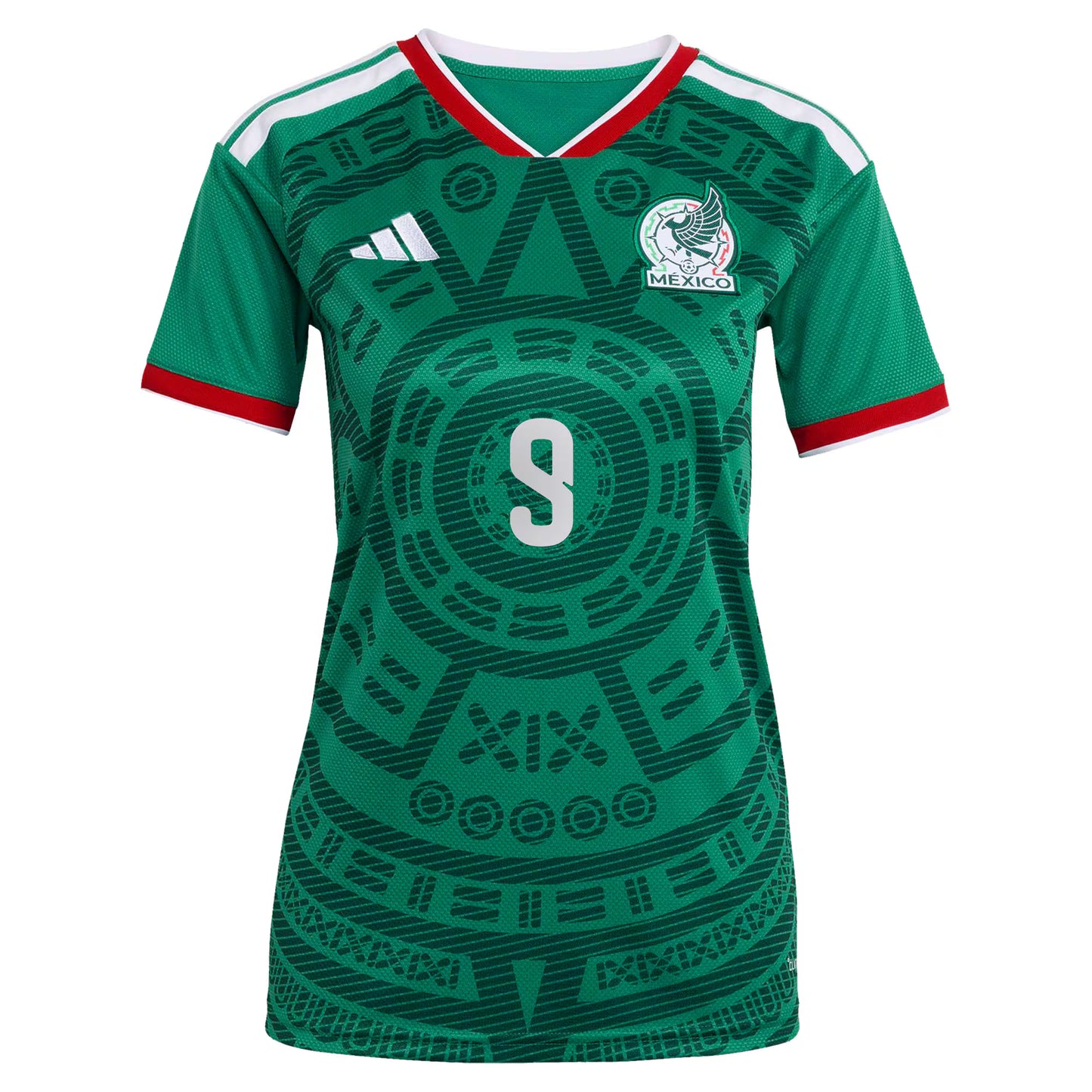 Raúl Jiménez Mexico National Team Women's 2026 Home Replica Jersey- Green