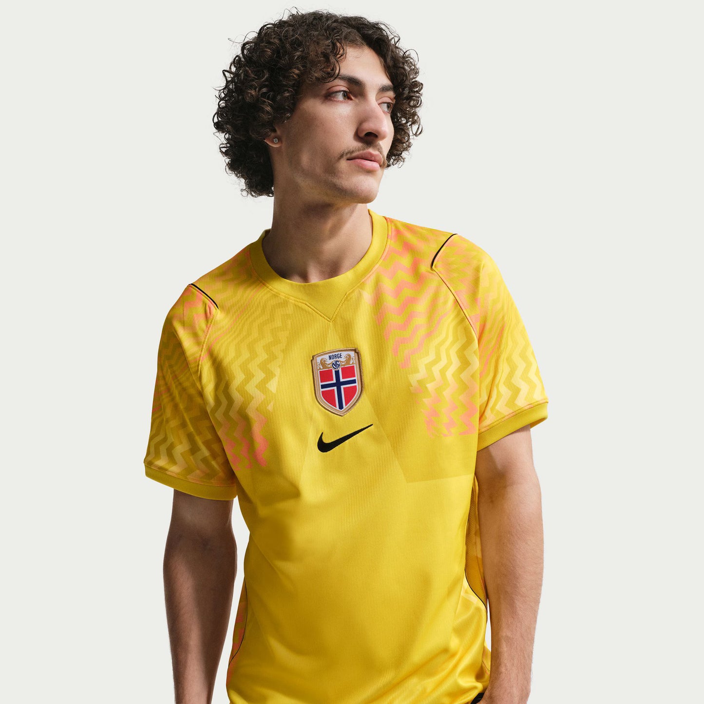 Norway National Team 2026 Goalkeeper Stadium Replica Jersey - Yellow
