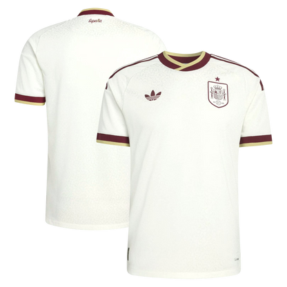 Spain National Team 2026 Away On-Field Jersey - White