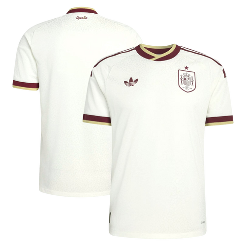 Spain National Team 2026 Away On-Field Jersey - White