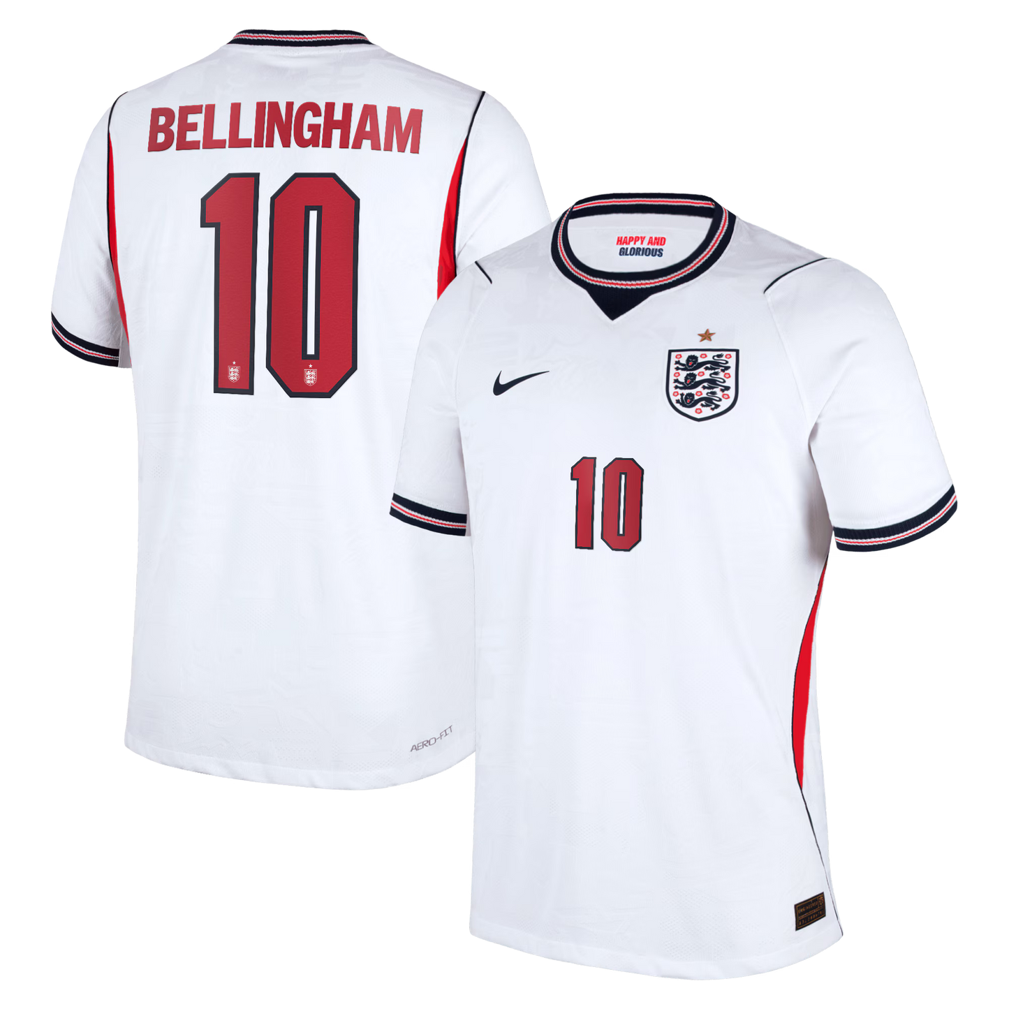 Jude Bellingham England National Team 2026 Home Match Jersey - White