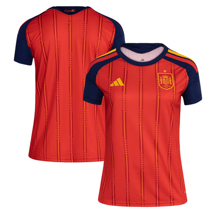 Spain National Team Women's 2026 Home Replica Jersey - Red