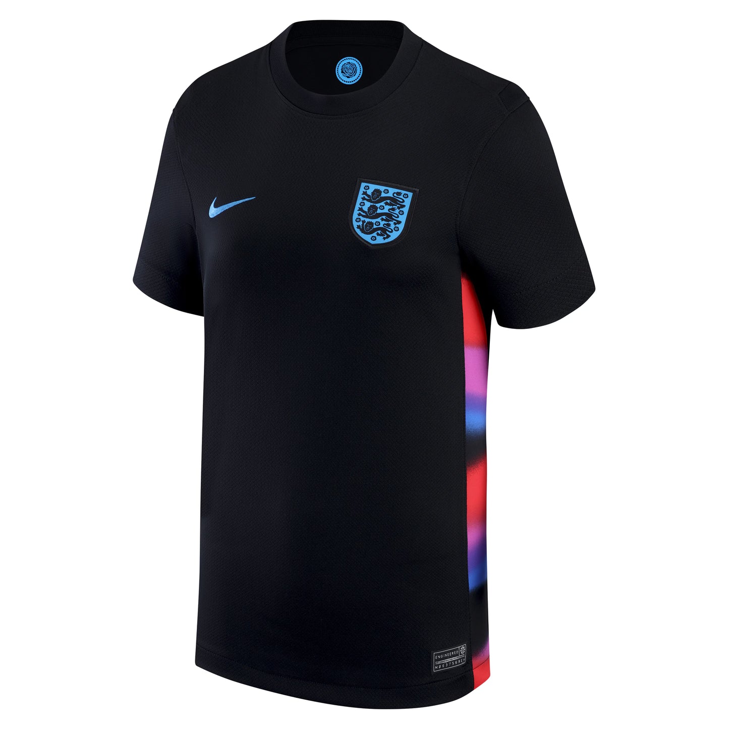 England Women's National Team Women's 2025/26 Away Replica Jersey - Black