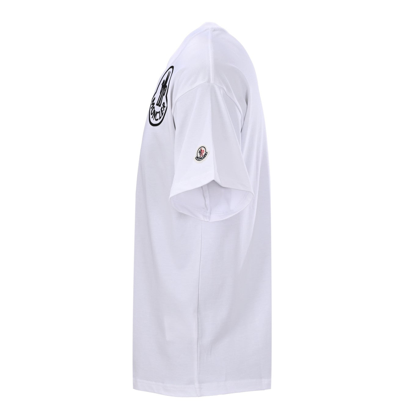 Chest glue logo printed short-sleeved T-shirt