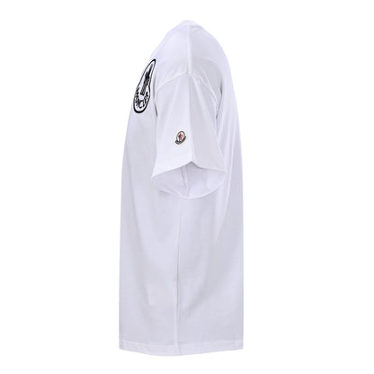 Chest glue logo printed short-sleeved T-shirt
