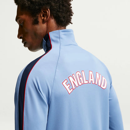 England National Team 2026 Strike Dri-FIT Quarter-Zip Drill Top - Blue