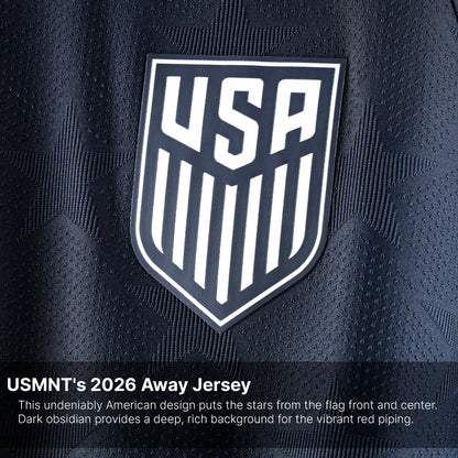 Timothy Weah USMNT Women's 2026 Away Match Jersey - Blue