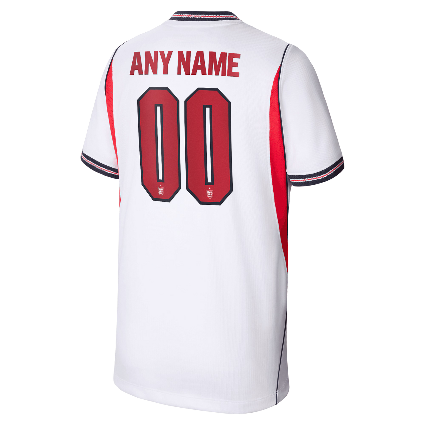England National Team Youth 2026 Home Stadium Replica Custom Jersey - White