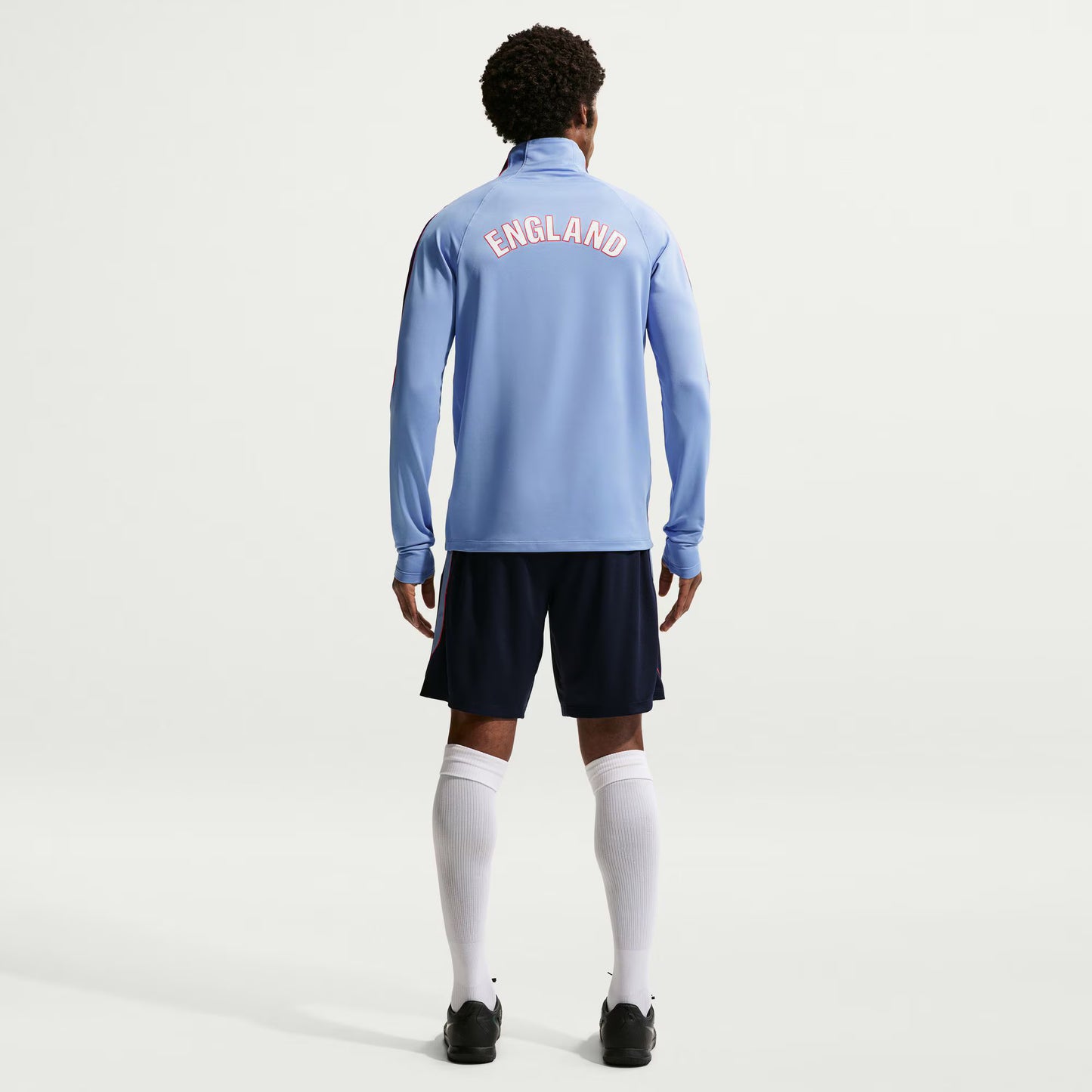 England National Team 2026 Strike Dri-FIT Quarter-Zip Drill Top - Blue