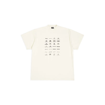 Letter Print OVERSIZED T-SHIRT