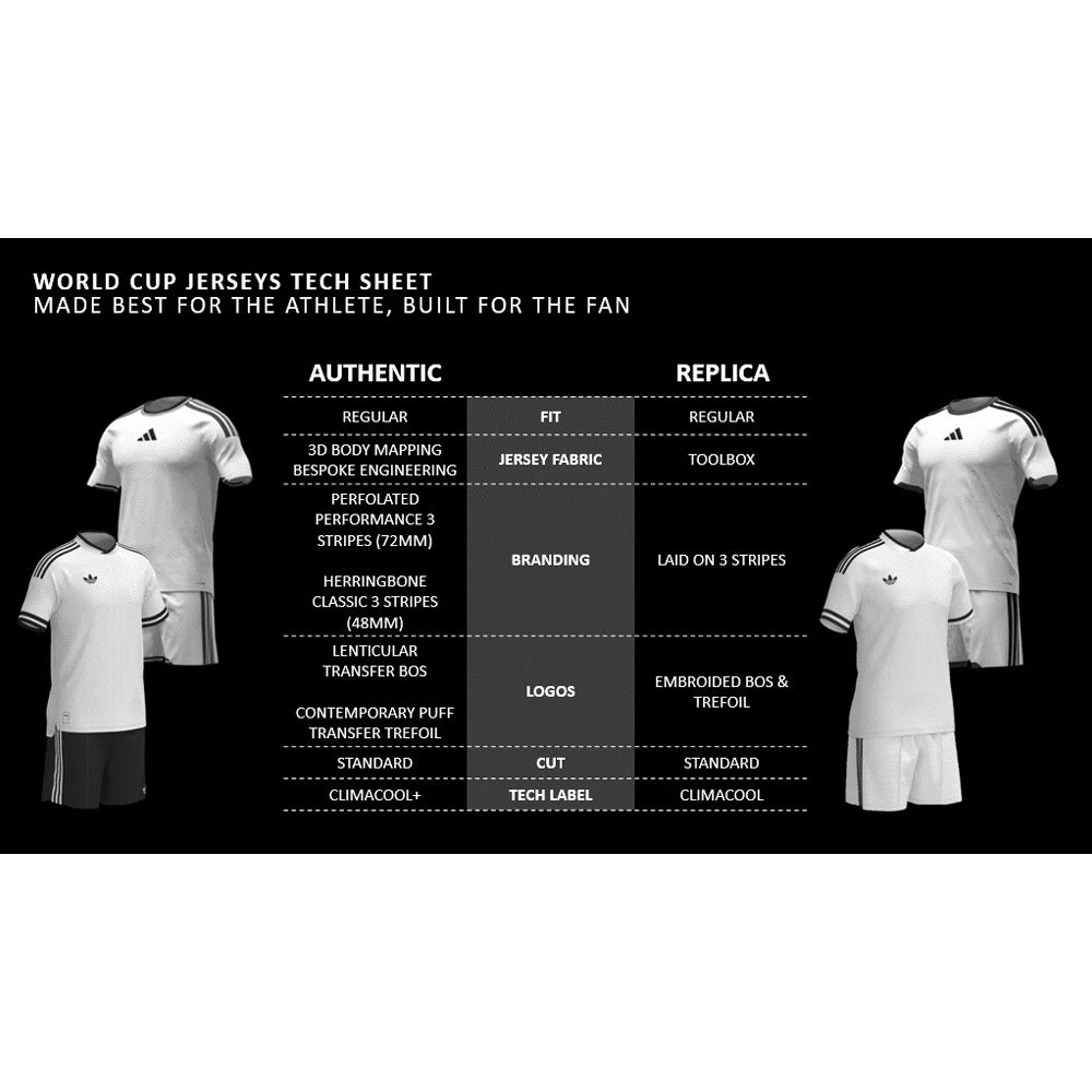Argentina National Team 2026 Home Replica Jersey - White