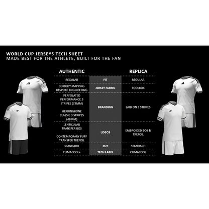 Argentina National Team 2026 Home Replica Jersey - White