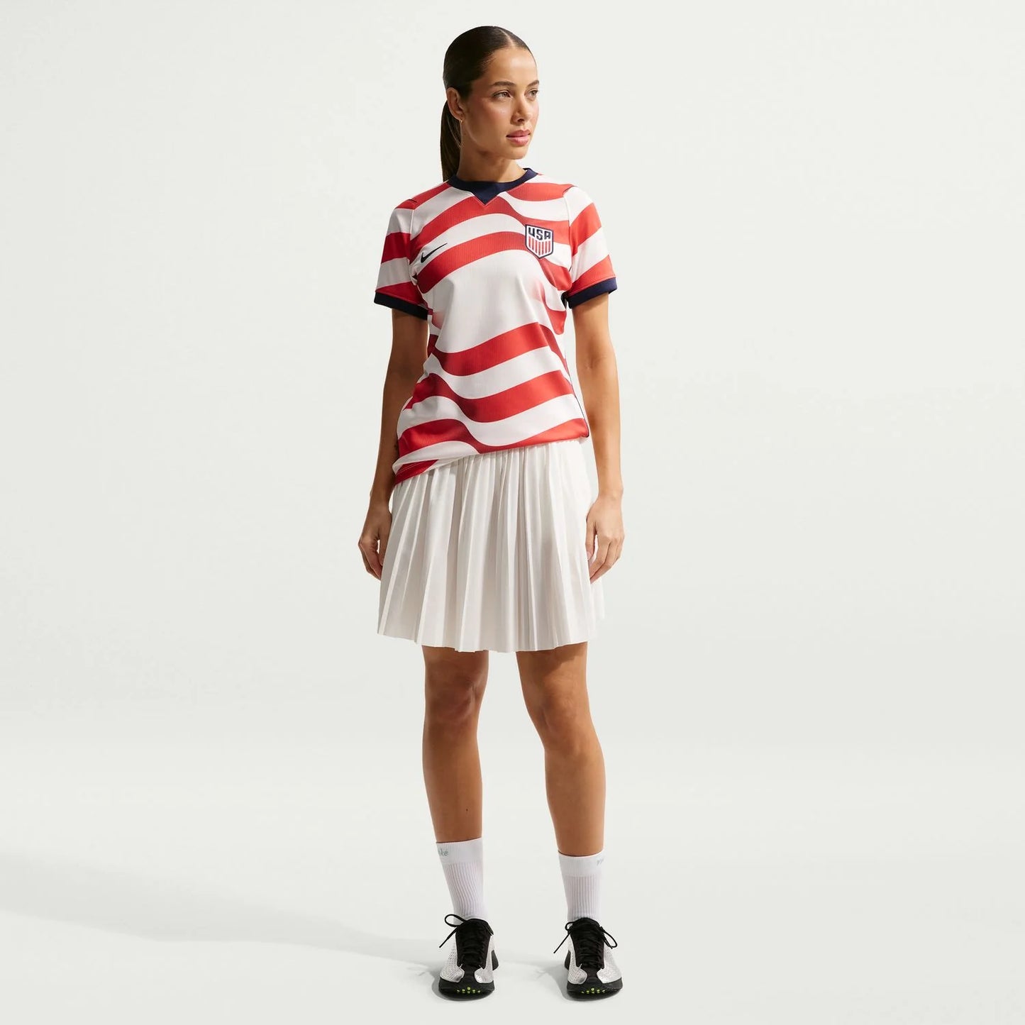 Women's USMNT 2026 Custom Home Stadium Jersey - Stripes