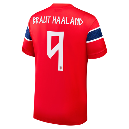 Erling Haaland Norway National Team 2026 Home Stadium Replica Jersey - Red