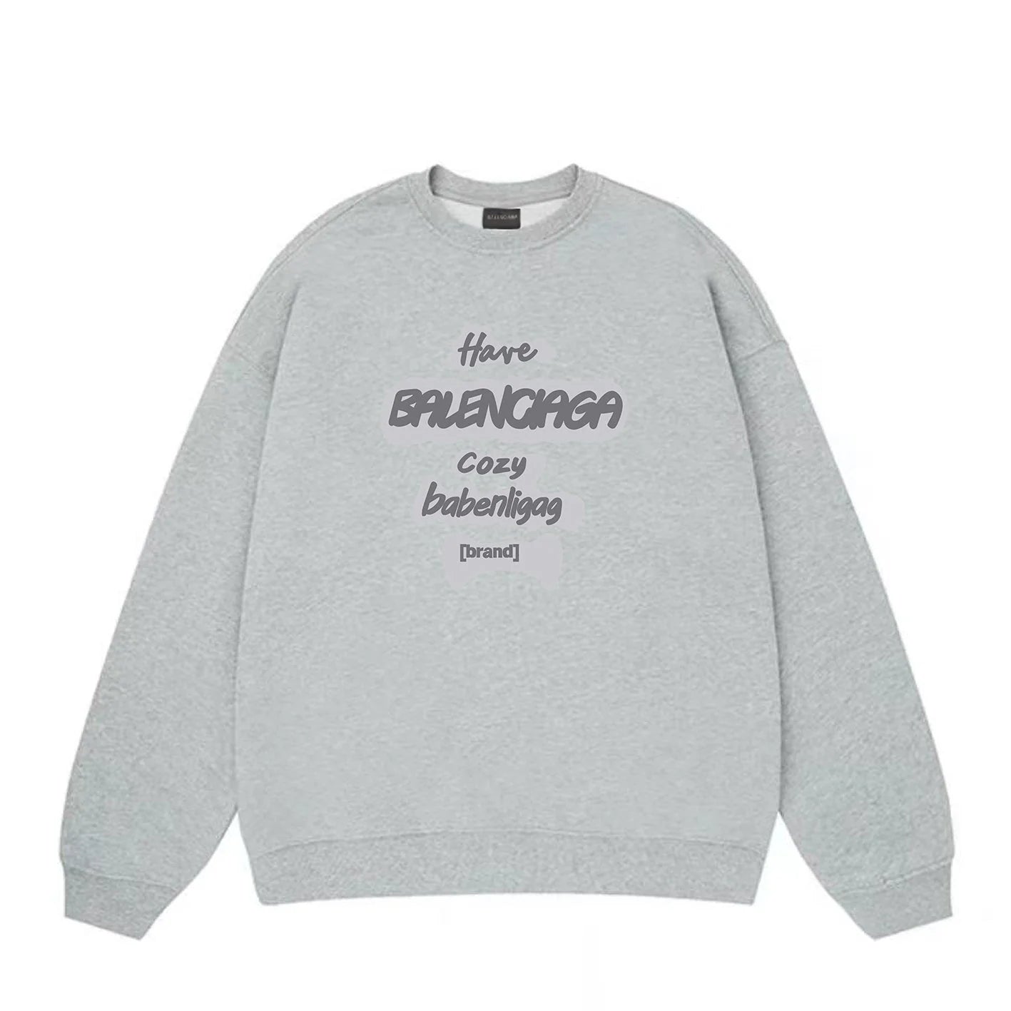 Classic Letter Print Sweatshirt