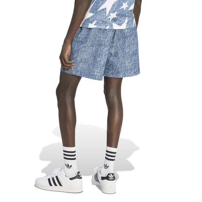 USA 1994 Denim Graphic Shorts - White