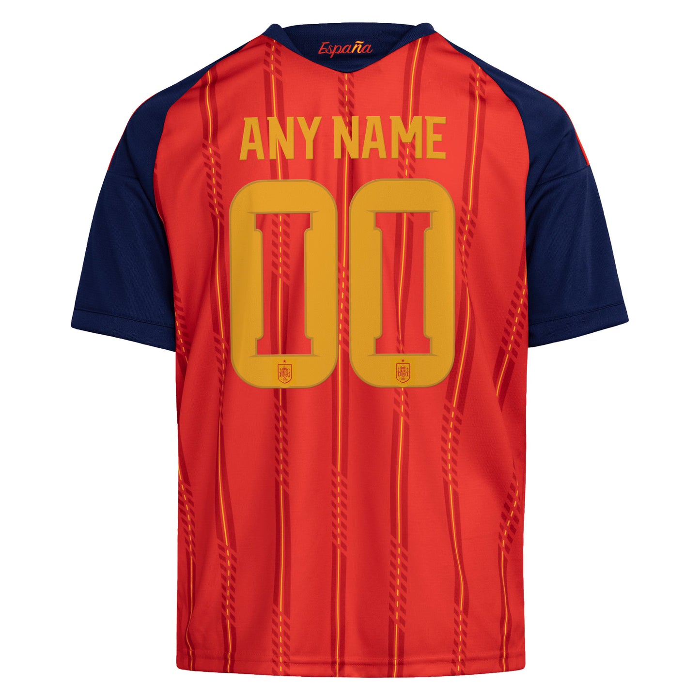 Spain National Team Youth 2026 Home Replica Custom Jersey - Red
