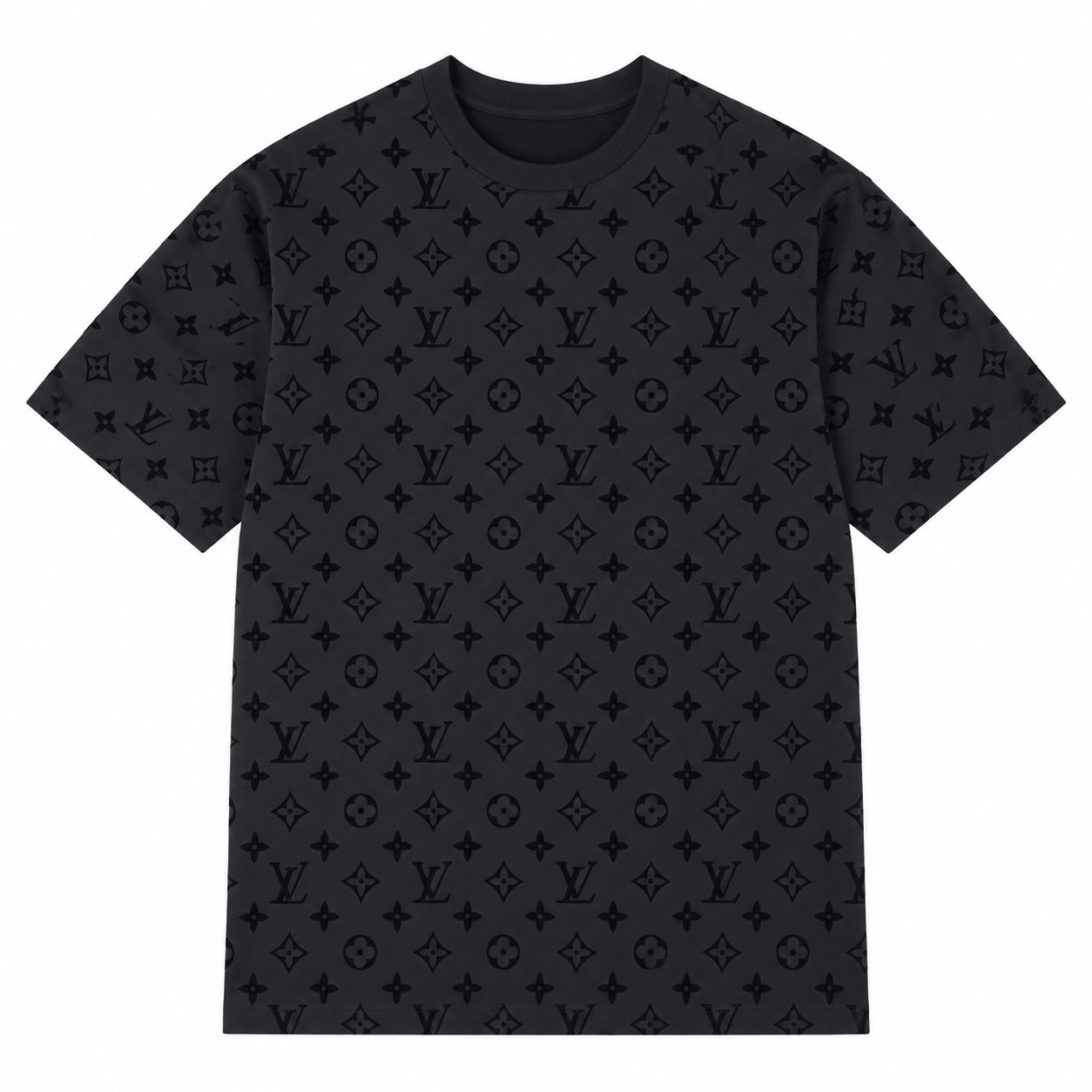 Dark Monogram Print T-Shirt