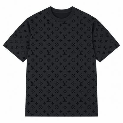 Dark Monogram Print T-Shirt